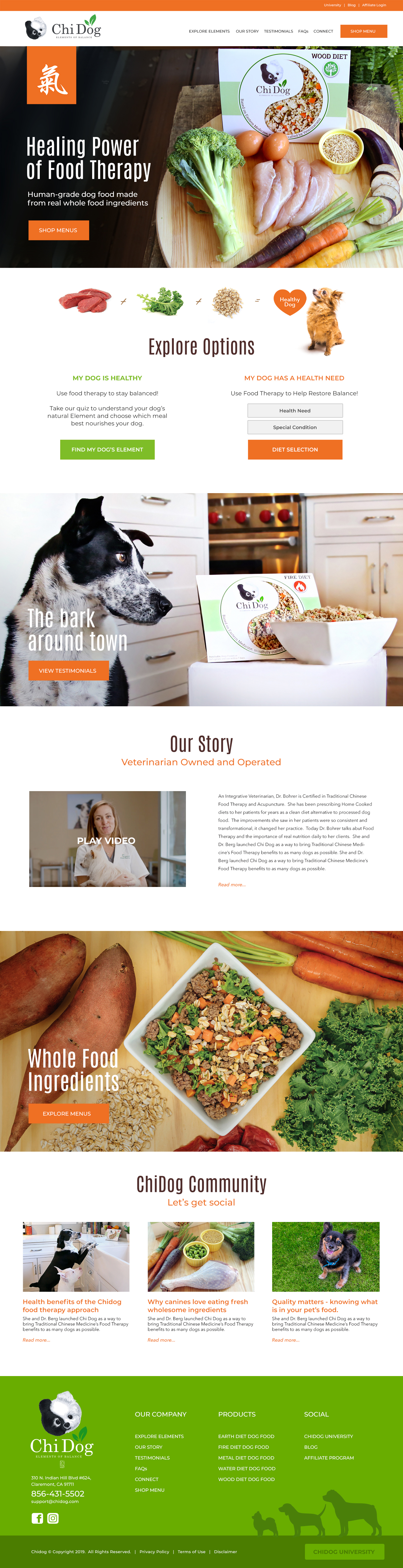 Orange County Brand Agency - Website Design - UI/UX Design